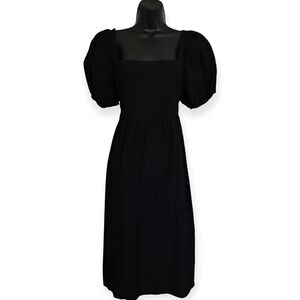 ☆A New Day Black Puff Sleeve Dress☆